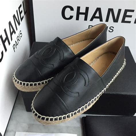 chanel pearl espadrilles replica|chanel espadrilles discount.